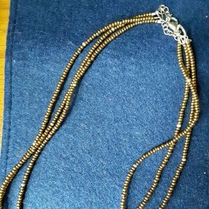 Silpada bronze necklace